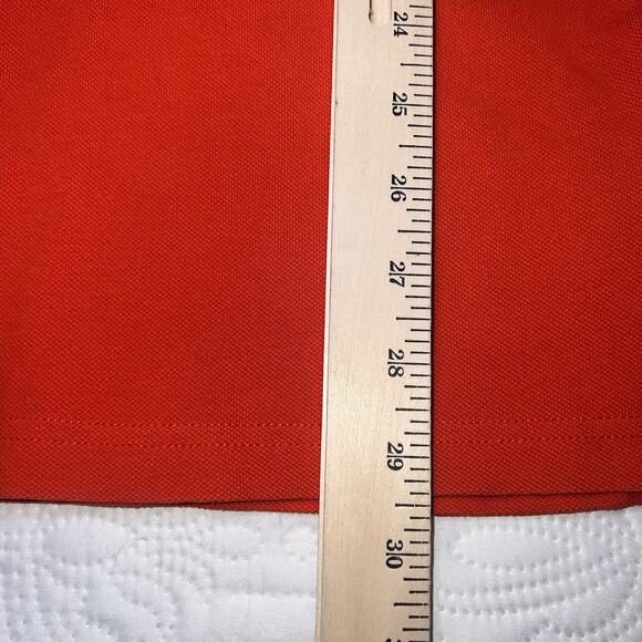 VILEBREQUIN Polo Shirt Men’s Size L Orange Short Sleeve Logo Preppy Athletic - Picture 8 of 16